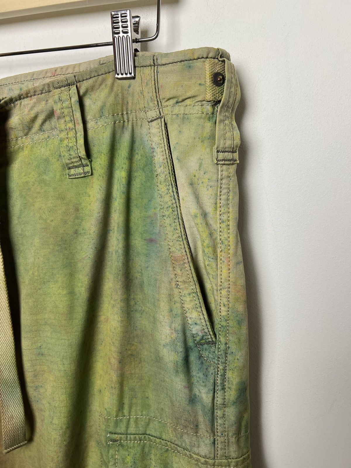 Polo Ralph Lauren ralph lauren tie dye cargo camo multipocket army pants Size US 36 / EU 52 - 9 Thumbnail