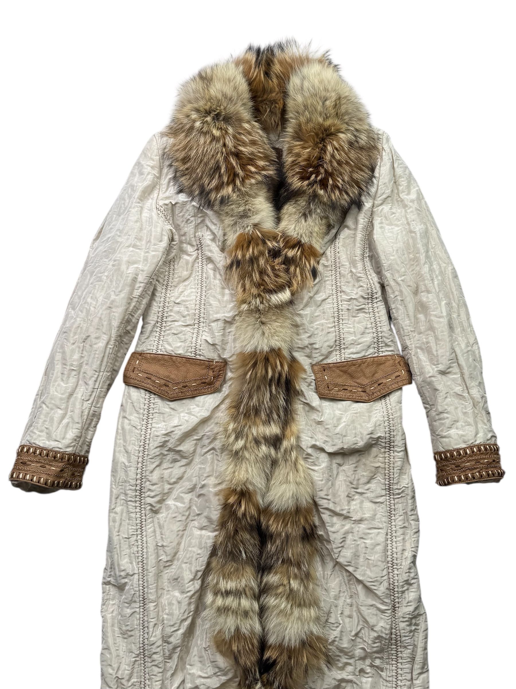 Japanese Brand Y2K Jacket With Real Fur Details(V371) Size M / US 6-8 / IT 42-44 - 2 Thumbnail