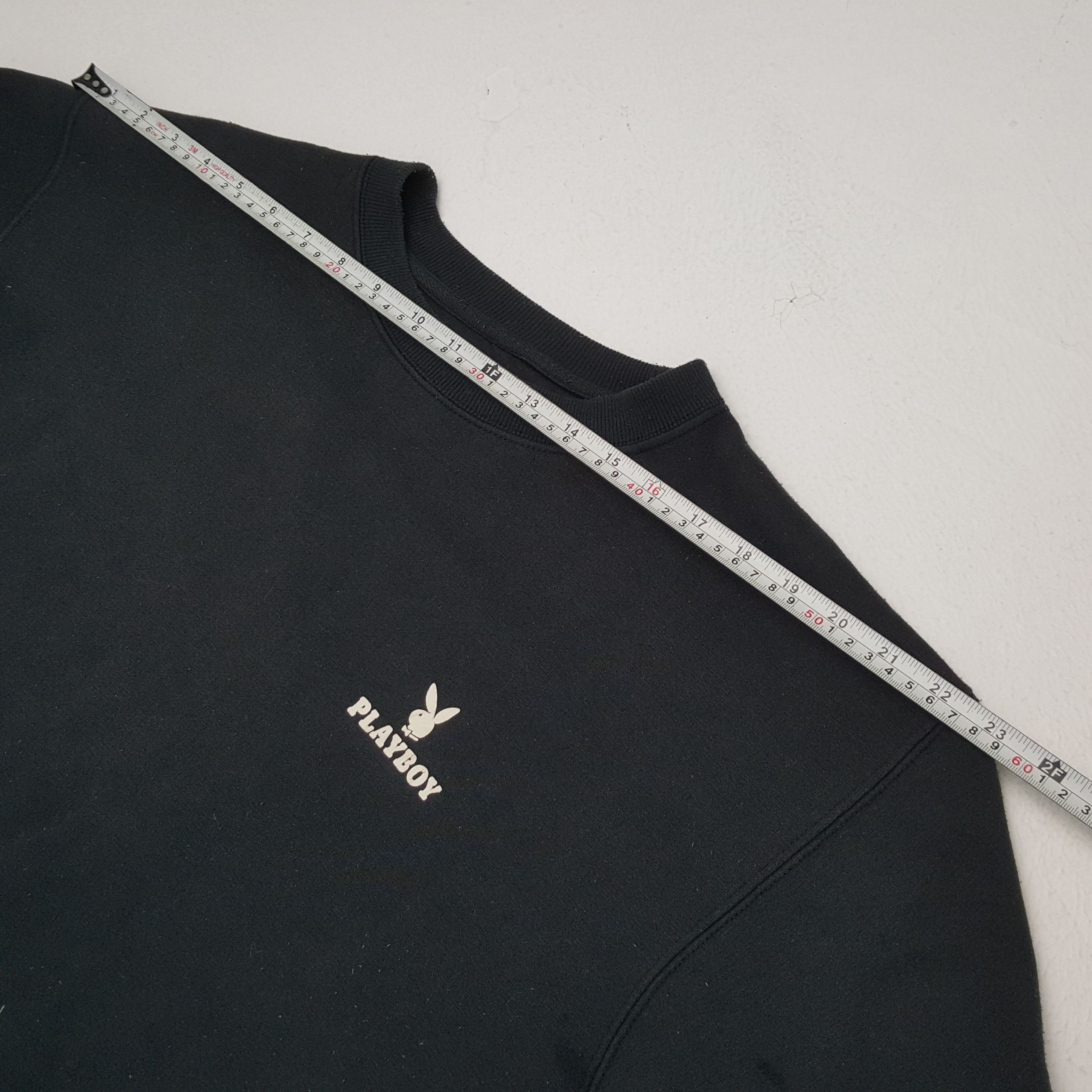 Playboy × Vintage PLAYBOY Logo Spellout Design Fashion Style Sweatshirt Size US L / EU 52-54 / 3 - 5 Thumbnail