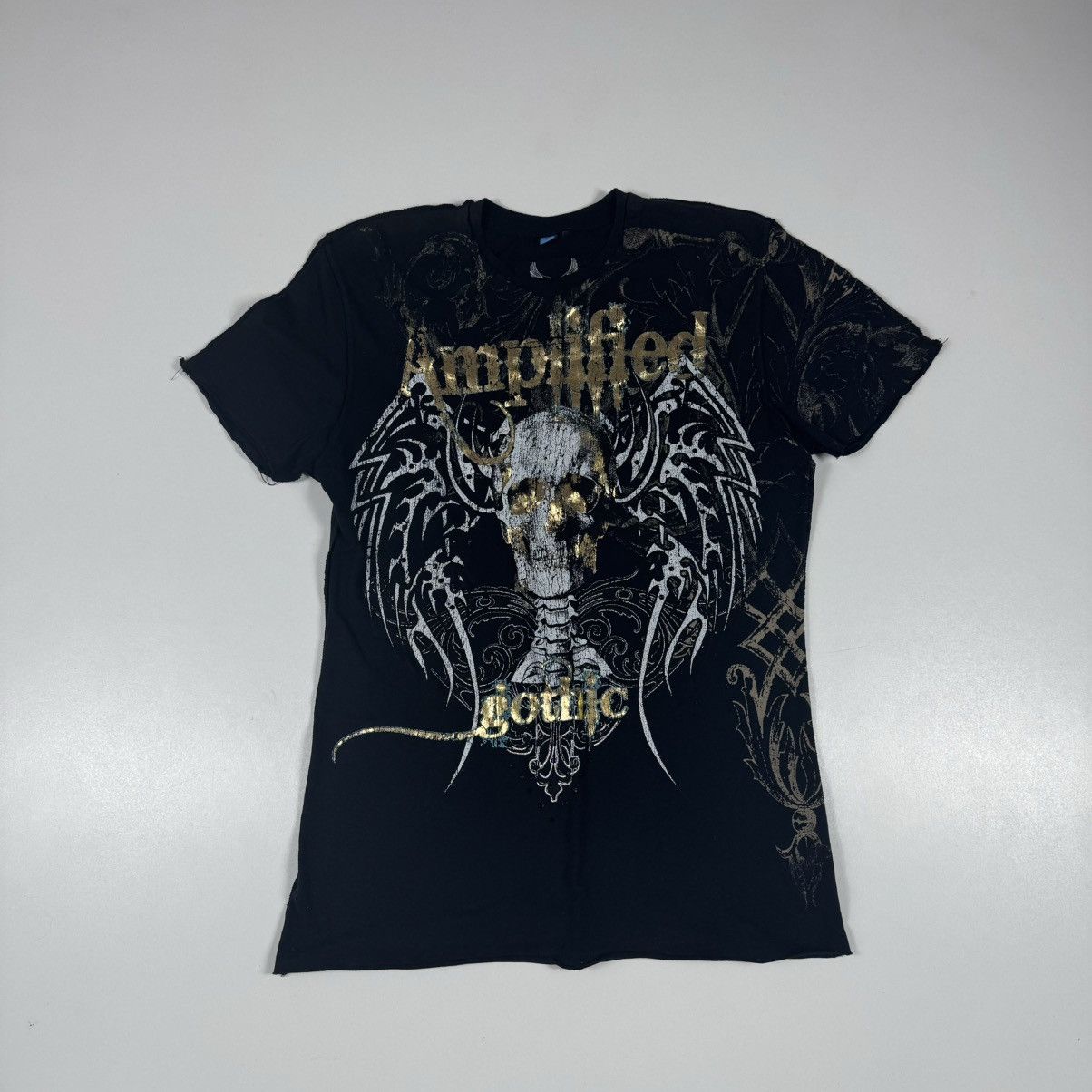 Amplified × Japanese Brand × Vintage vintage amplifield t shirt big skeleton affliction style Size US M / EU 48-50 / 2 - 1 Thumbnail
