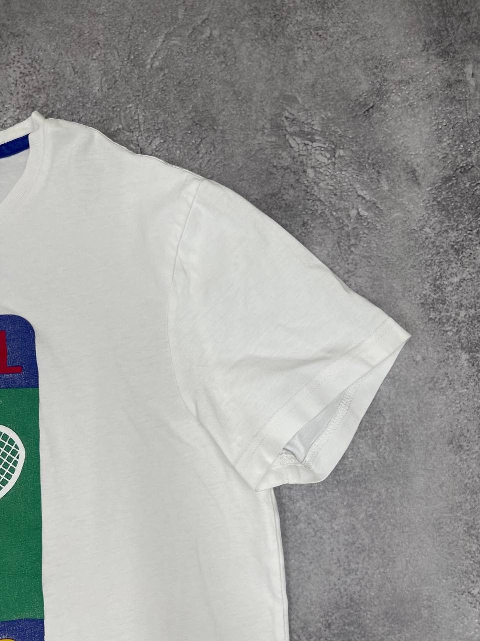Polo Ralph Lauren Polo Ralph Lauren Men Vintage Cotton T-Shirt White Size M Size US M / EU 48-50 / 2 - 3 Thumbnail