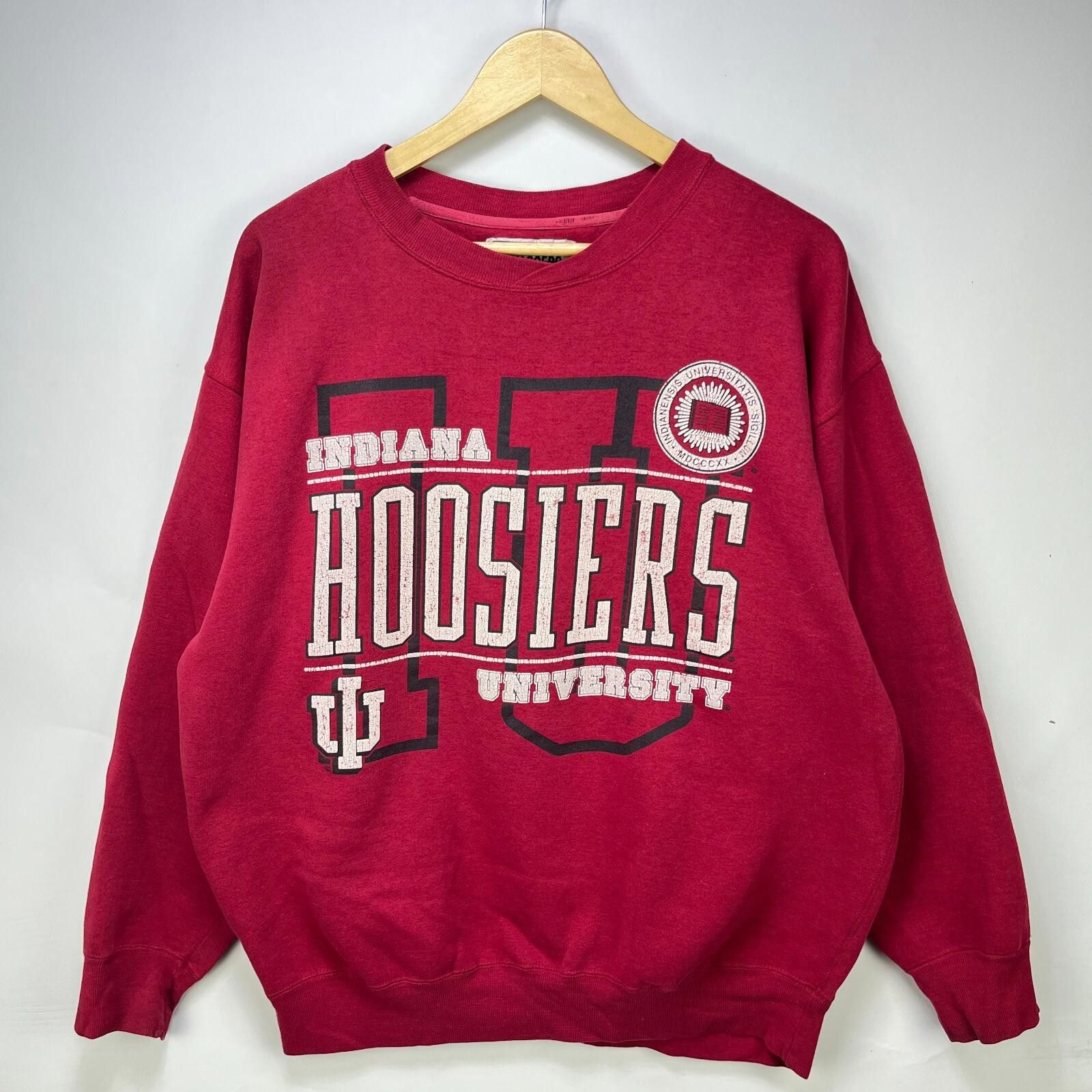 Other Vintage 90s Indiana Hoosiers University Sweatshirt Large Size ONE SIZE - 1 Thumbnail