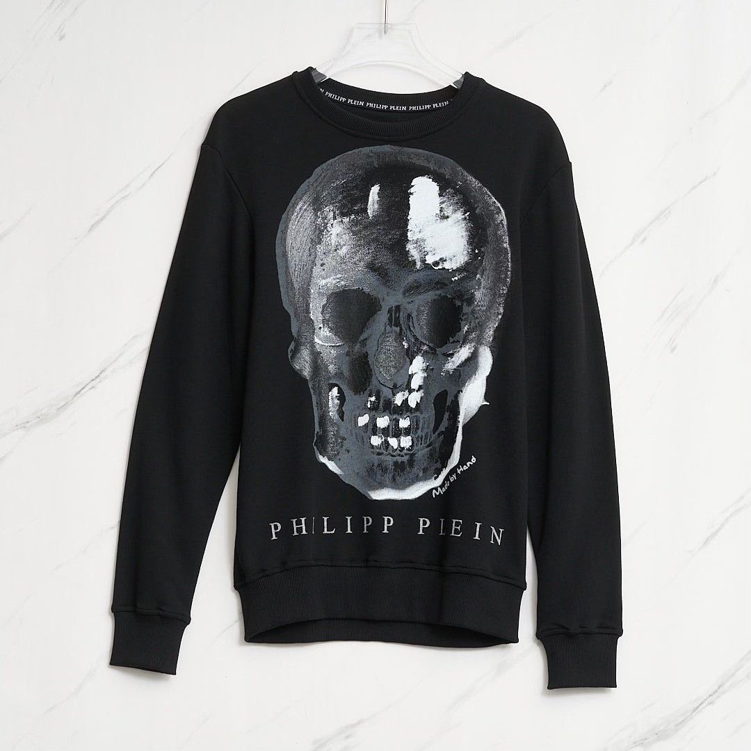 Philipp Plein Philipp Plein Men's Skull Jacquard Sweater Size US XL / EU 56 / 4 - 1 Thumbnail