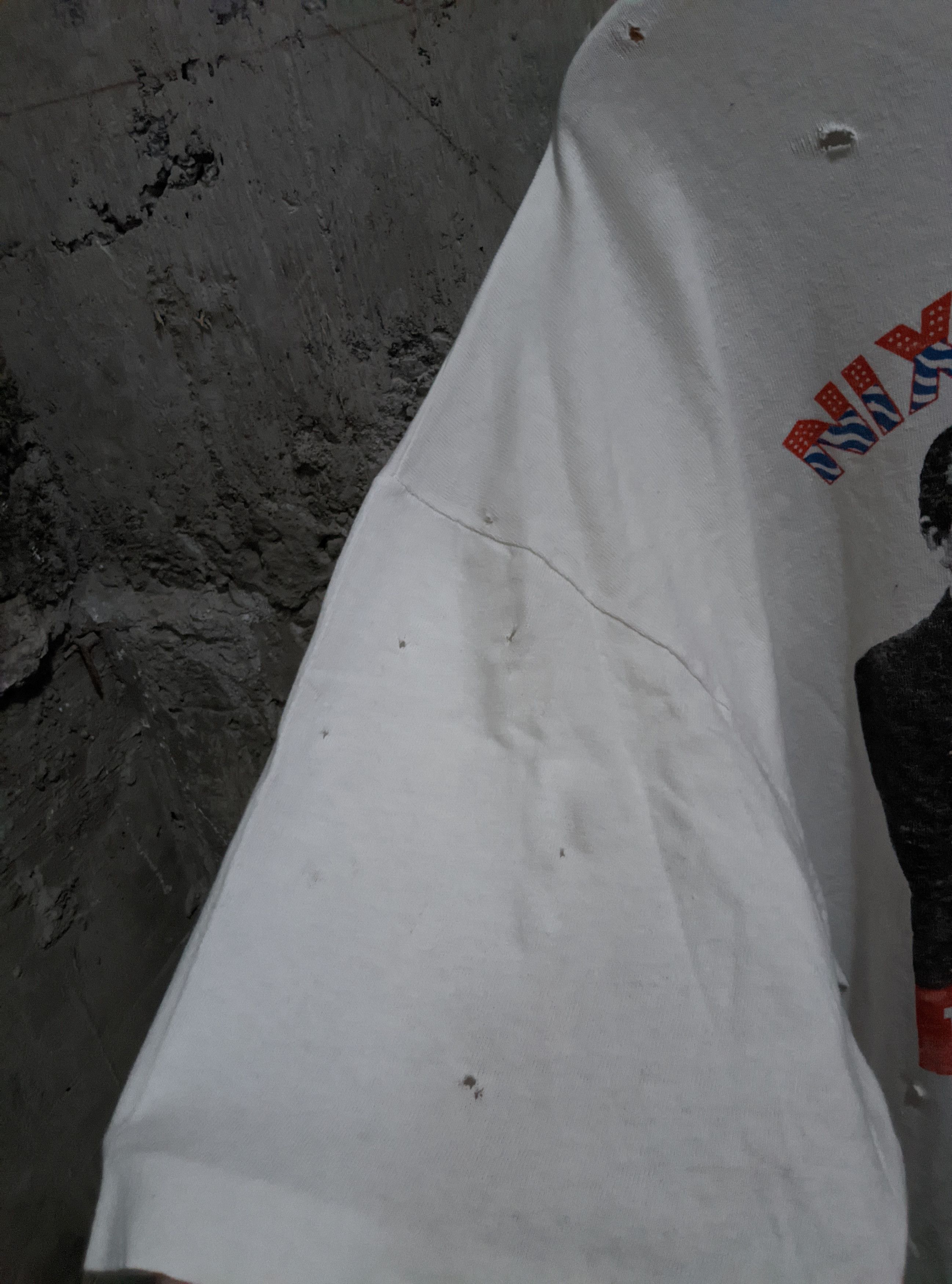 Vintage Vintage 90s thrashed Nixon and Elvis distressed ERD Size US XL / EU 56 / 4 - 10 Thumbnail