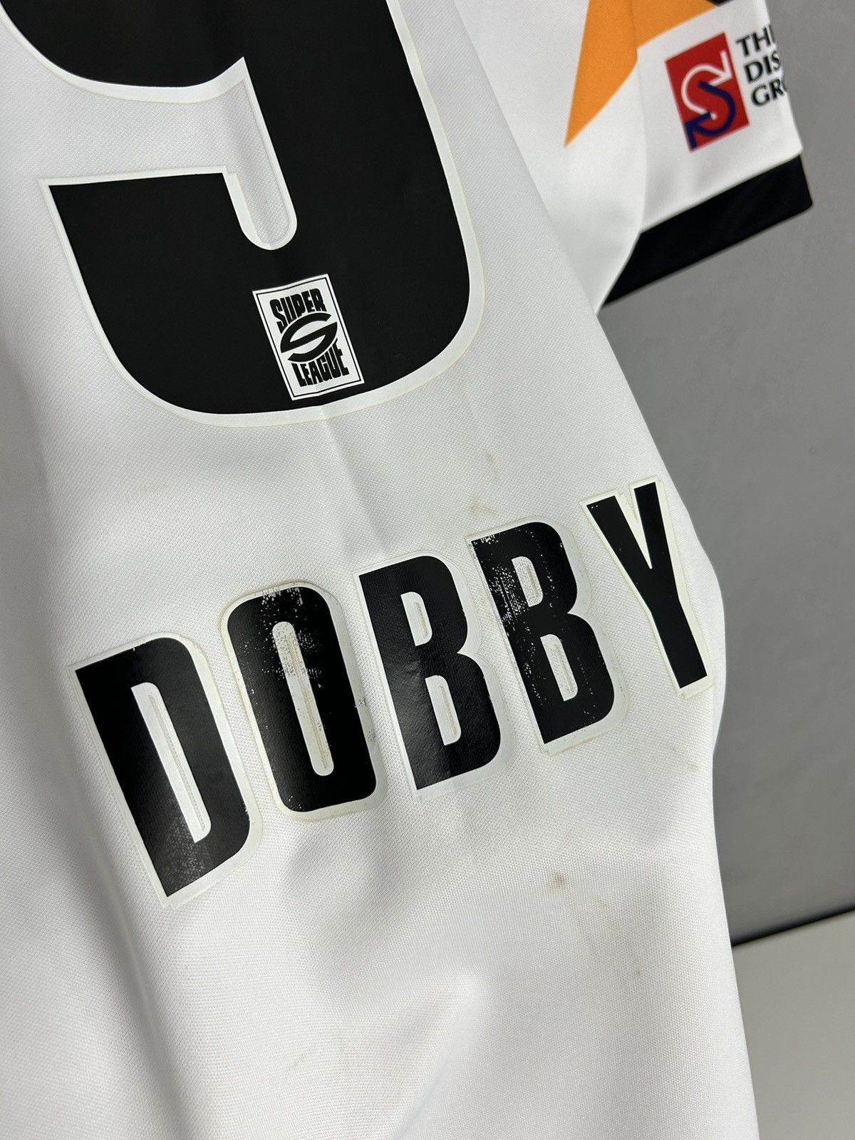 Vintage Bradford Bulls Rugby Jersey Shirt ISC Dobby #9 Super League Size US S / EU 44-46 / 1 - 13 Thumbnail