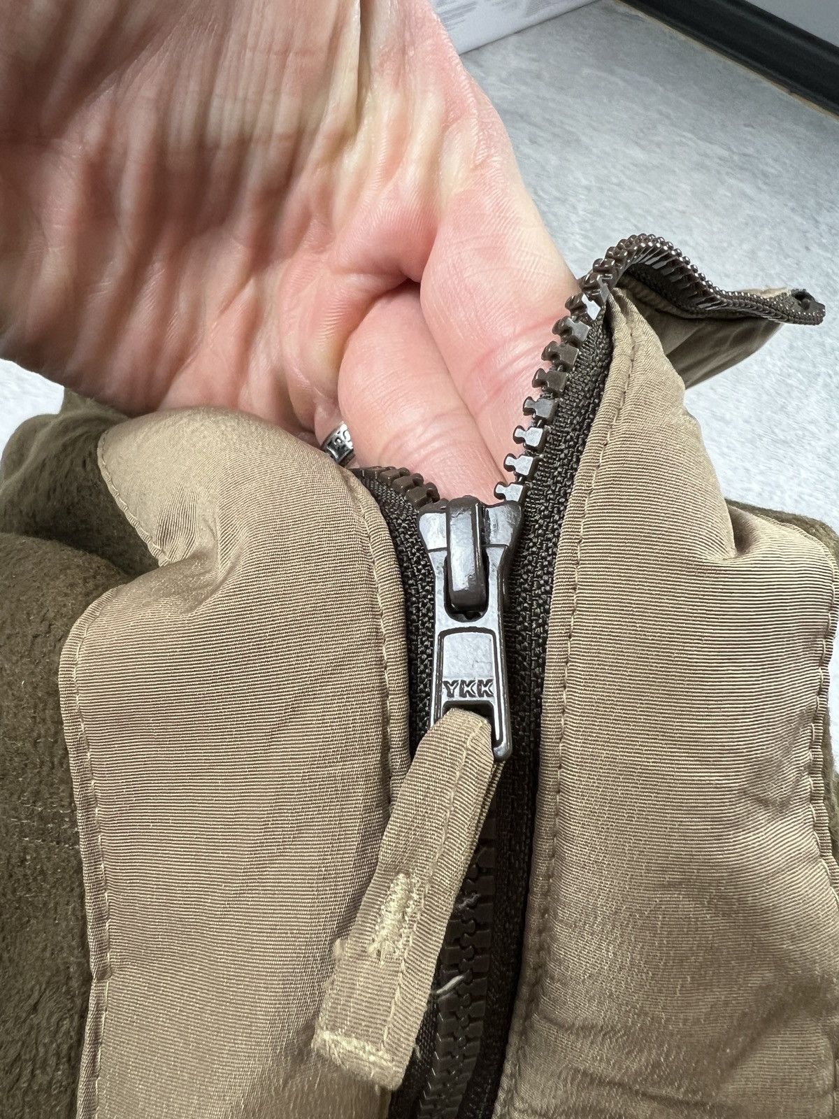 Sugar Cane Cube Sugar Work Fleece Military Front Pocket Sherpa y2k Size US M / EU 48-50 / 2 - 3 Thumbnail