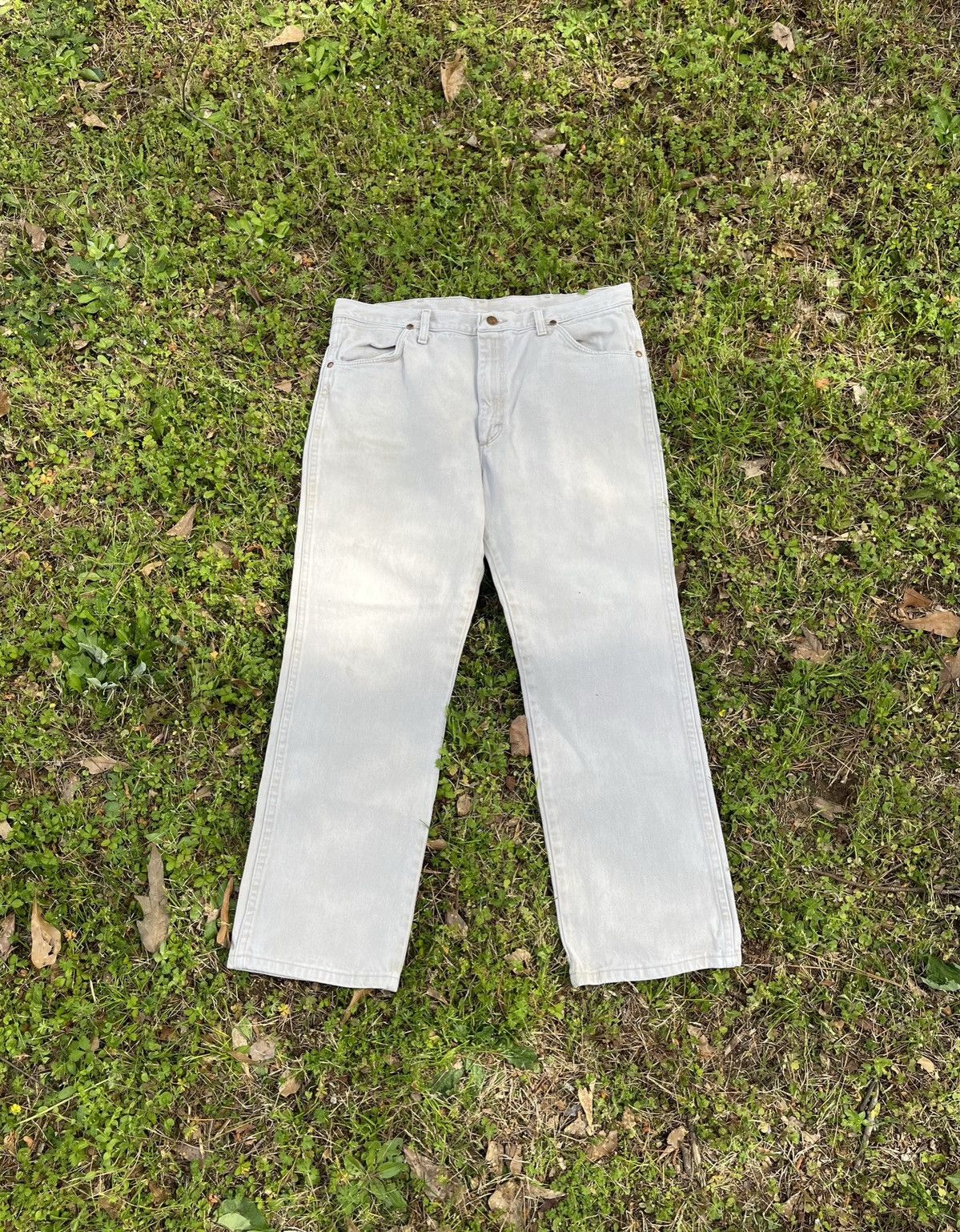 Wrangler Vintage Wrangler Tan Jeans Size US 34 / EU 50 - 2 Thumbnail