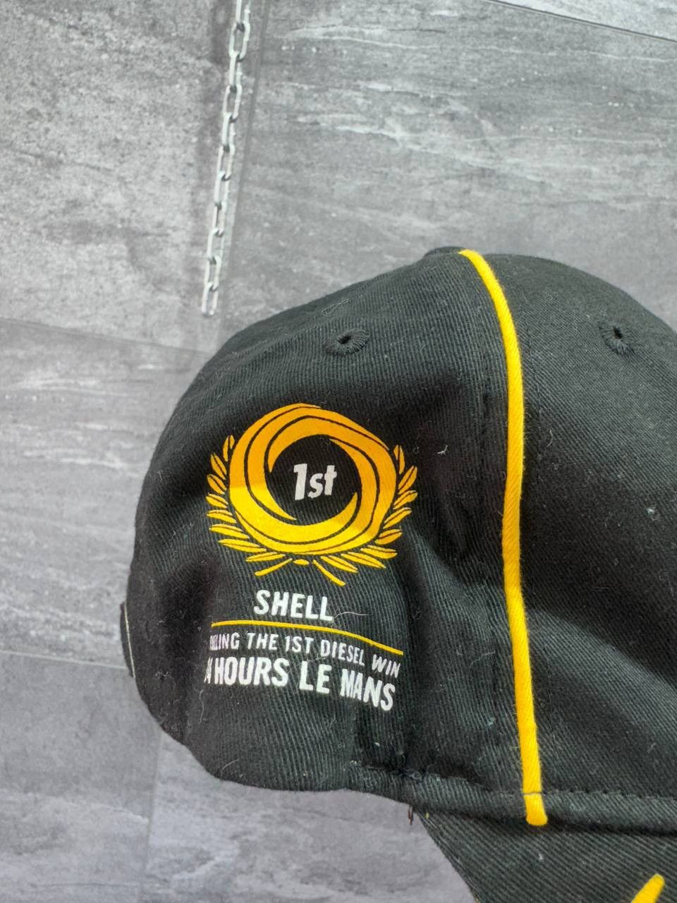 Audi × Vintage Audi Sport Baseball Cap Black Shell Le Mans 2007 24hr Size ONE SIZE - 5 Thumbnail