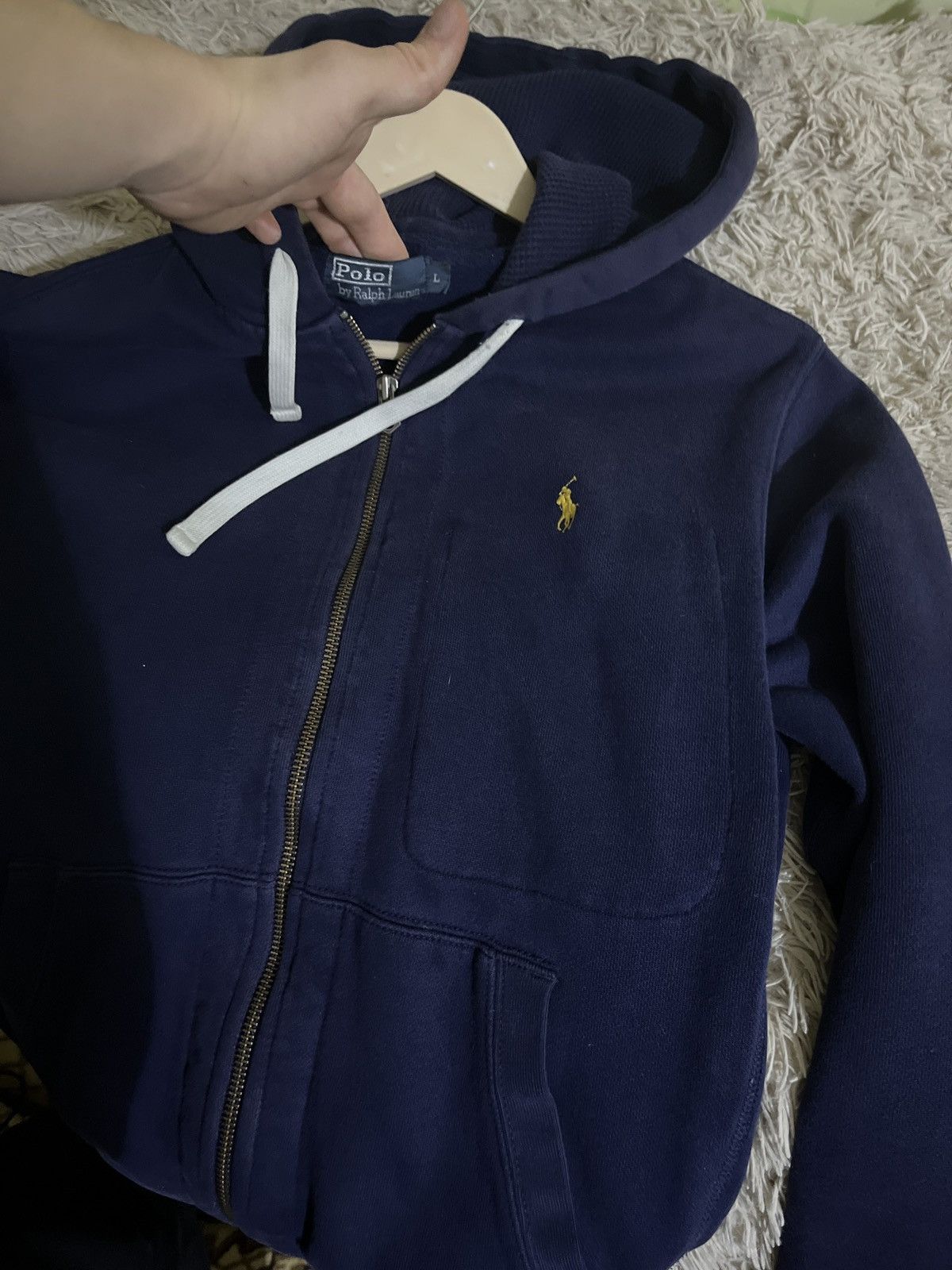 Polo Ralph Lauren Polo Ralph Lauren Vintage Full-Zip Hoodie Y2K Size US M / EU 48-50 / 2 - 6 Thumbnail