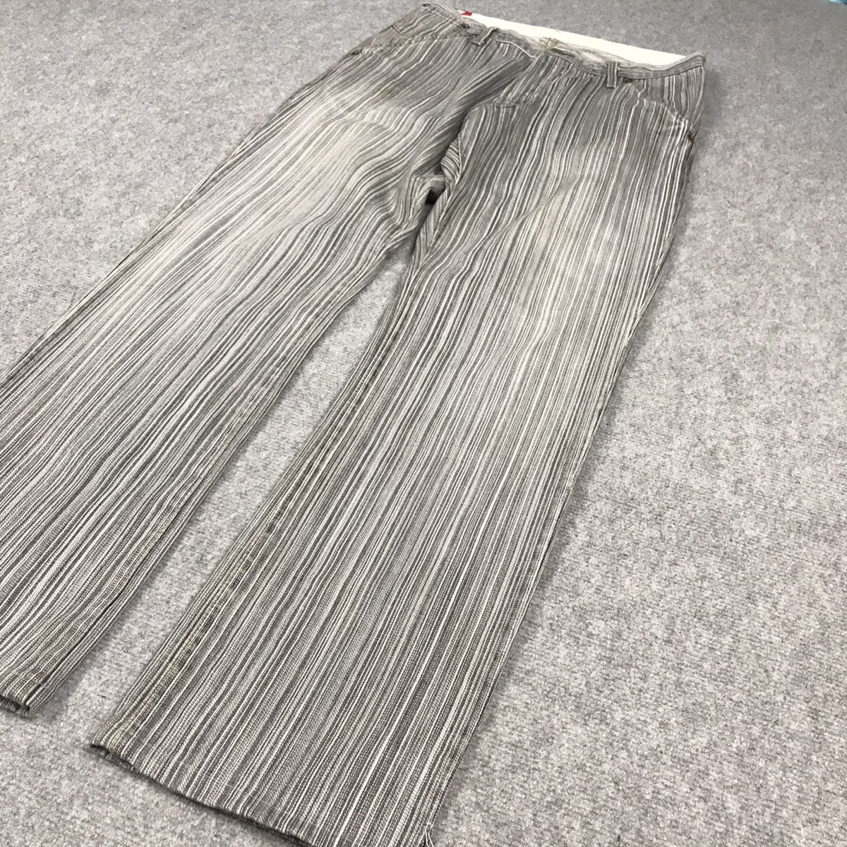 14th Addiction × If Six Was Nine × Japanese Brand BLUE WAY STRIPED STYLE JAPAN BAGGY DENIM PANTS Size US 30 / EU 46 - 5 Thumbnail