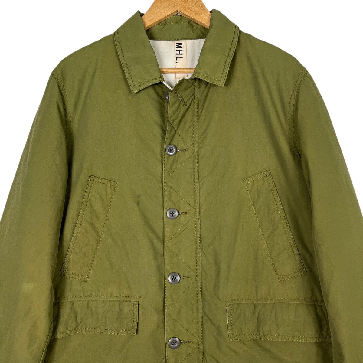 Margaret Howell 💥 MHL MARGARET HOWELL N-1 MILITARY STYLE JACKET Size US M / EU 48-50 / 2 - 4 Thumbnail