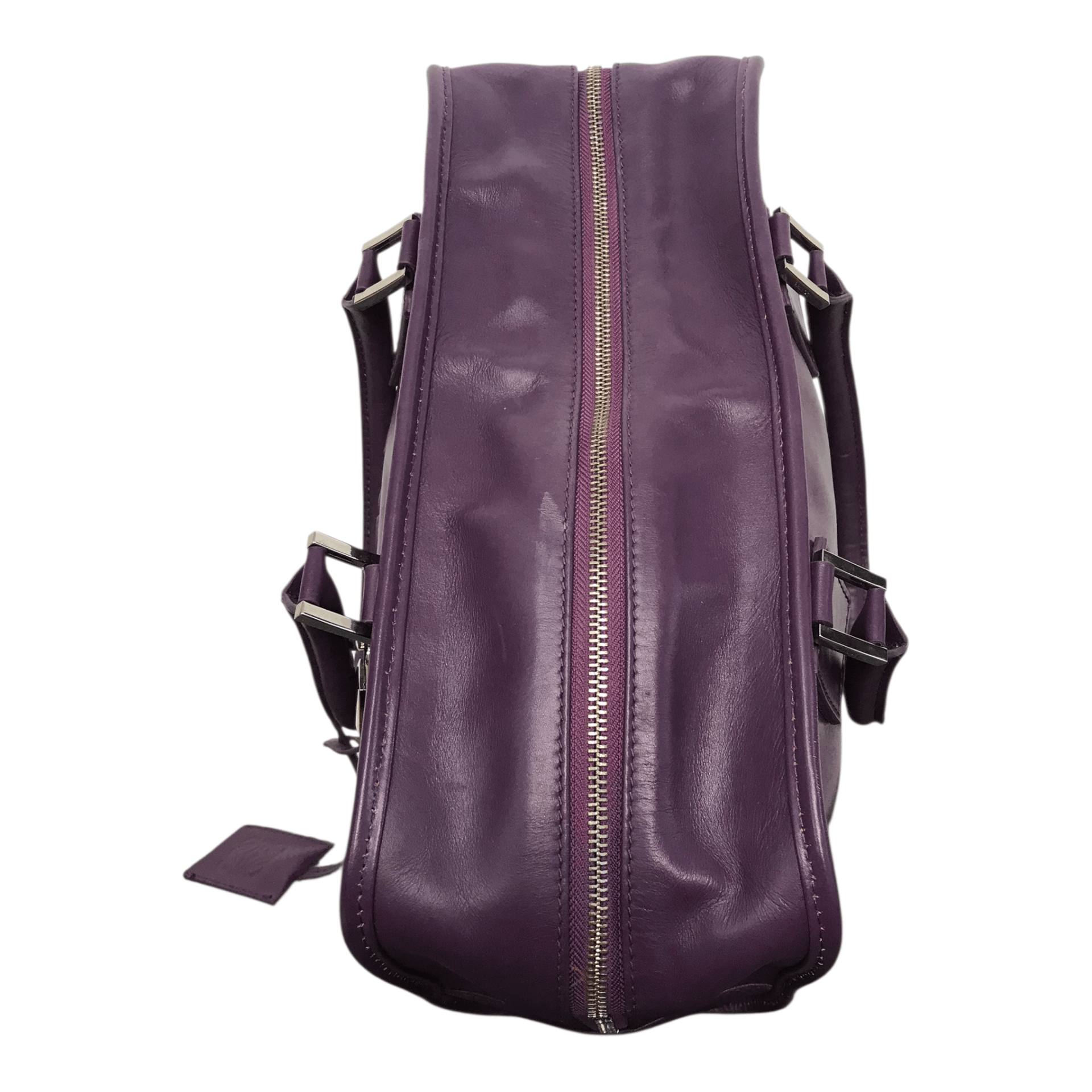 Loewe Loewe Purple Leather HandBag Size ONE SIZE - 6 Thumbnail