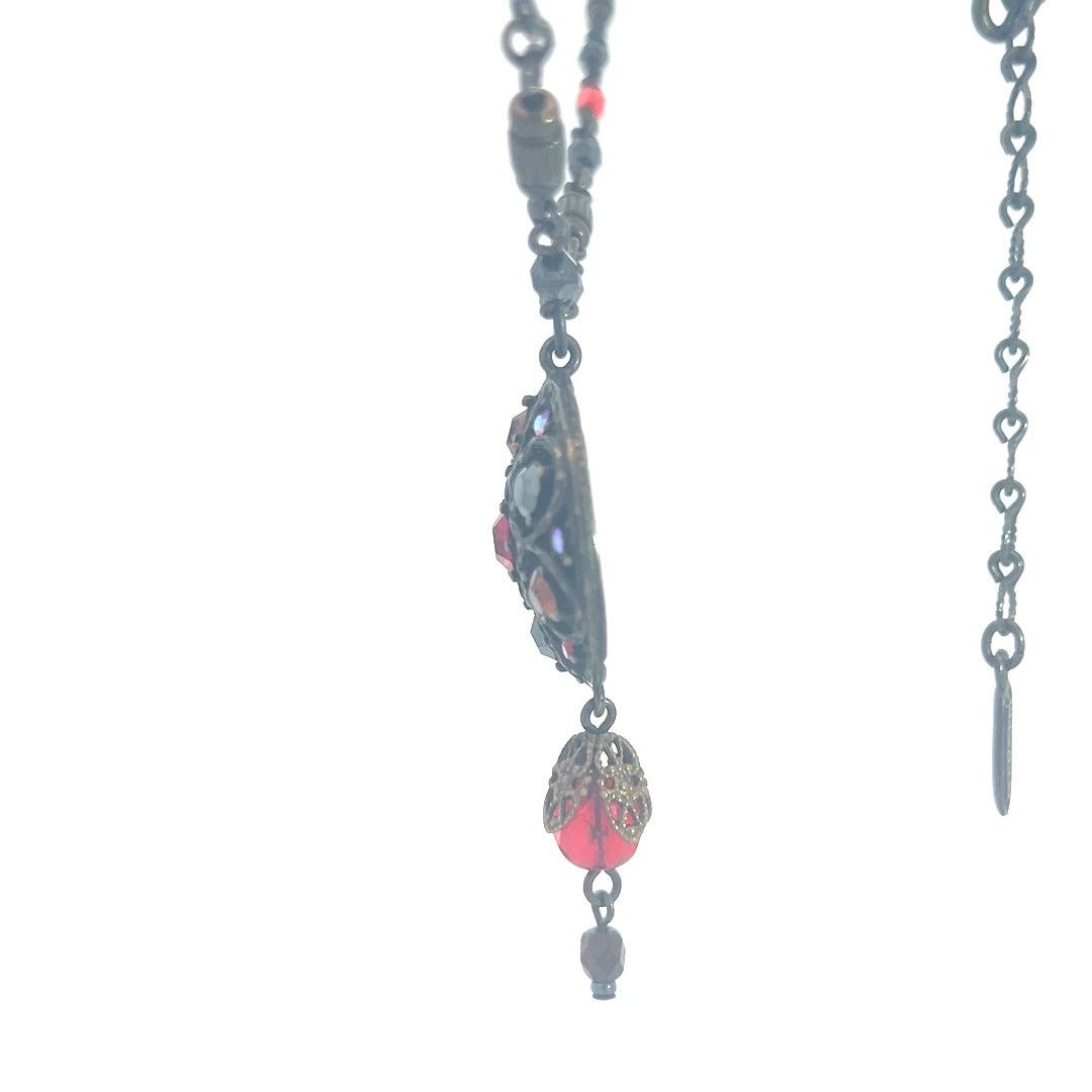 & Other Stories Ben - Amun Vintage Red Crystal Pendant Antique Necklace Size ONE SIZE - 9 Thumbnail