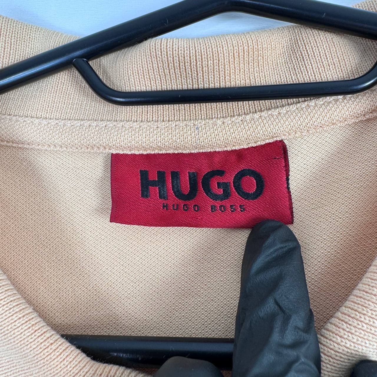 Hugo Boss Hugo Boss Hugo Polo Shirt Mens Beige Designer Casual Size M Size US M / EU 48-50 / 2 - 5 Thumbnail