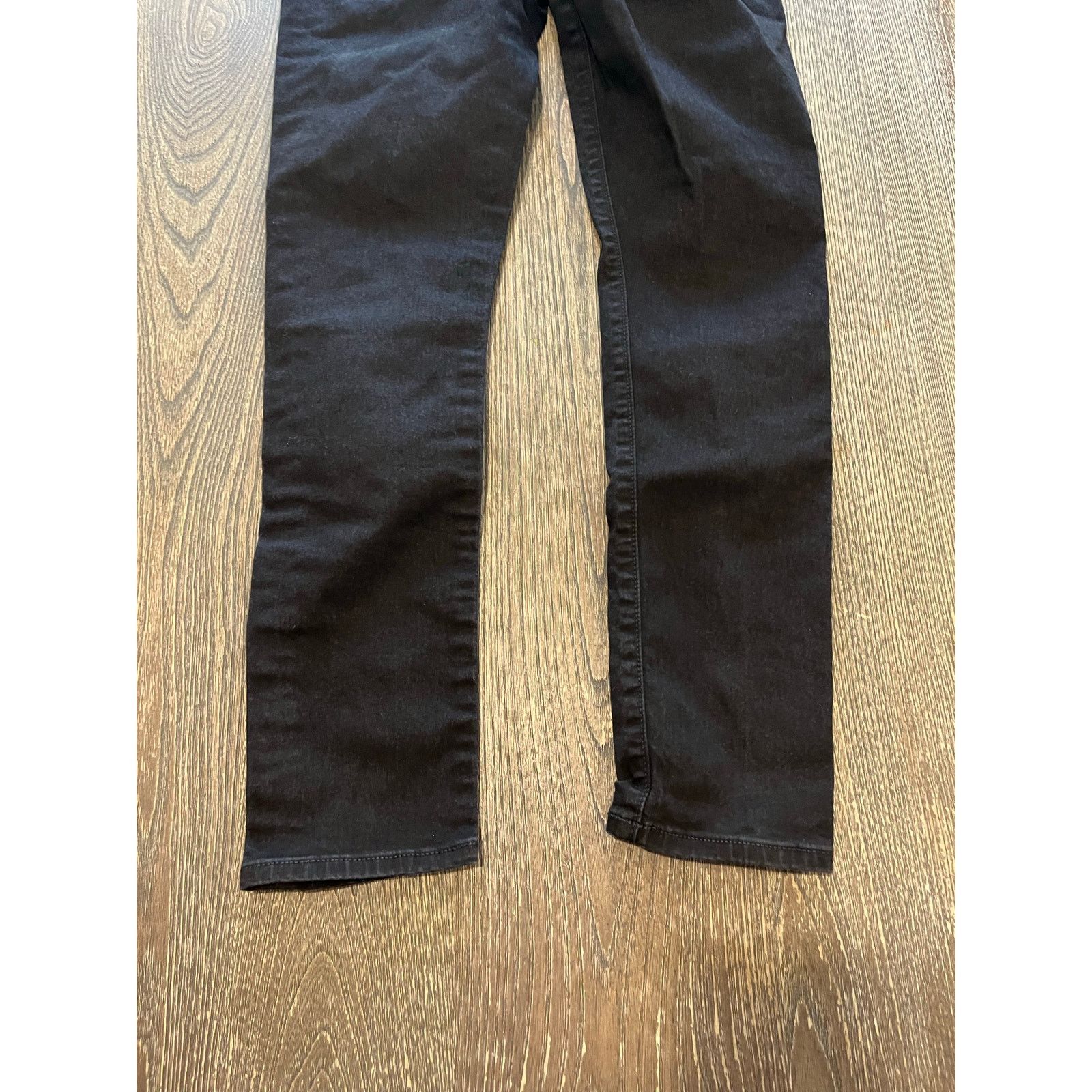Loft LOFT Modern Skinny Jeans Mid Rise Denim Black Size 27/4 Size 27" / US 4 / IT 40 - 11 Thumbnail