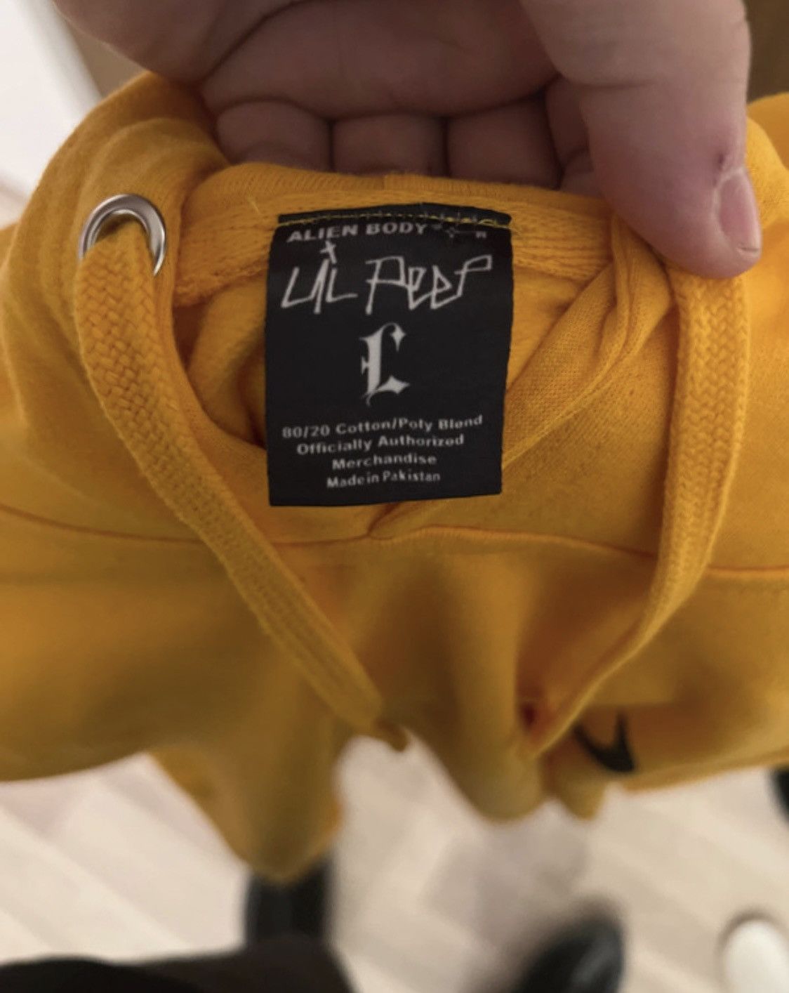 Lil Peep Lil Peep x Alien Boy Raw Visions Hoodie Size US L / EU 52-54 / 3 - 4 Thumbnail