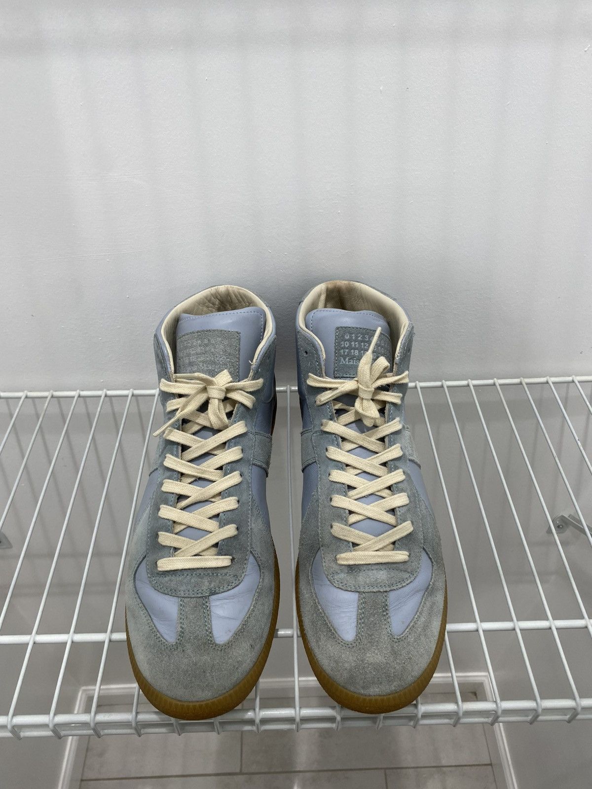Maison Margiela Maison Margiela High Top ‘GATS’ Size US 12 / EU 45 - 2 Thumbnail
