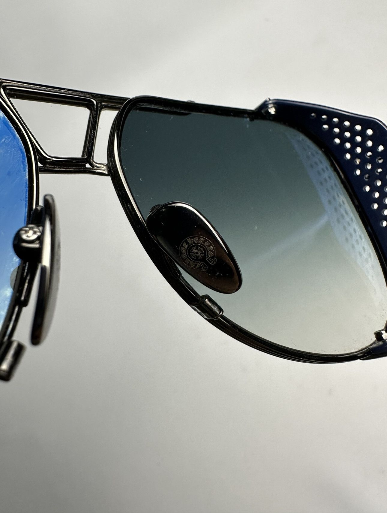 Chrome Hearts Chrome Hearts Wet Tee Sunglasses Size ONE SIZE - 9 Thumbnail