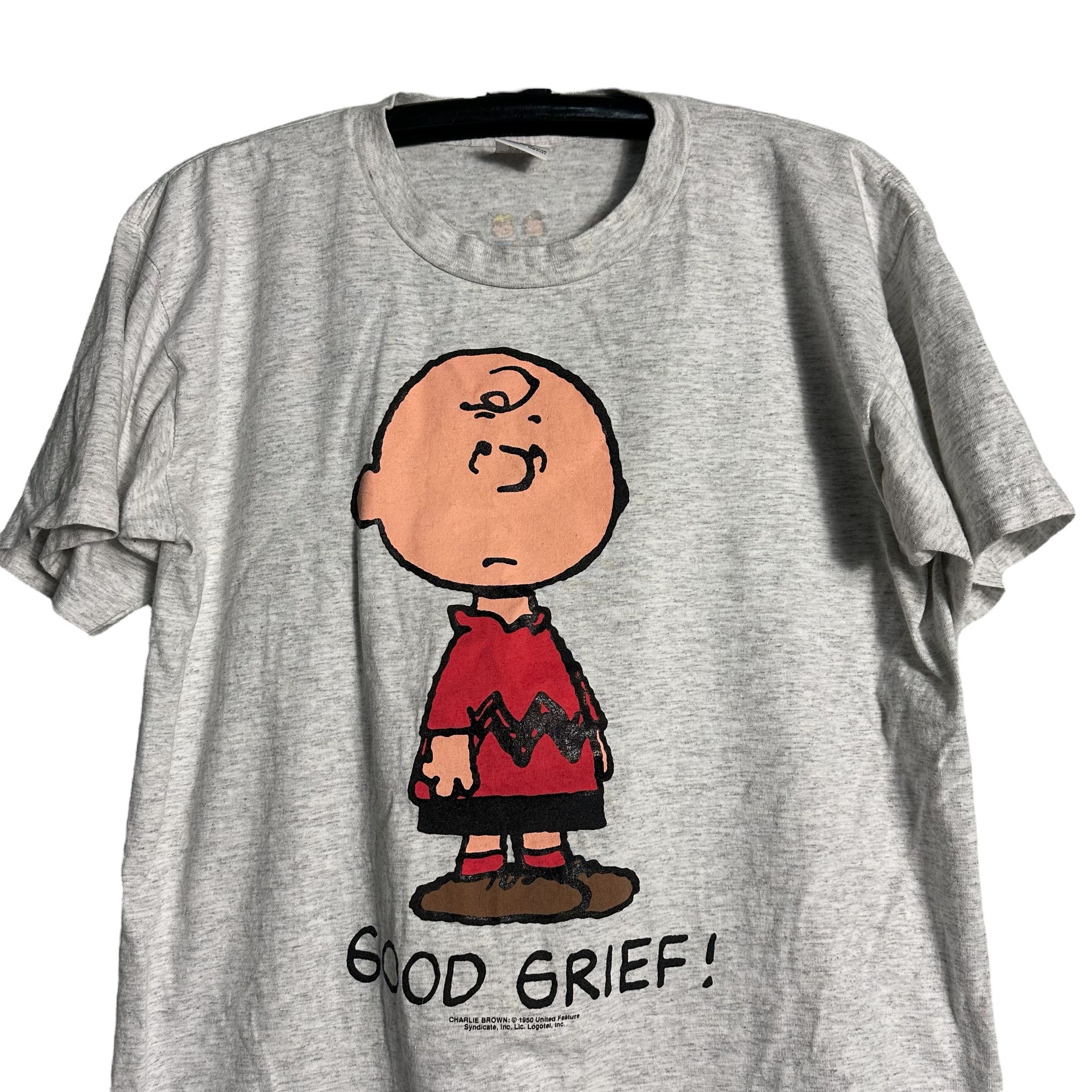 Peanuts 🔥RARE🔥Vintage Peanuts Charlie Brown T-shirt Single Stich Size US L / EU 52-54 / 3 - 2 Thumbnail