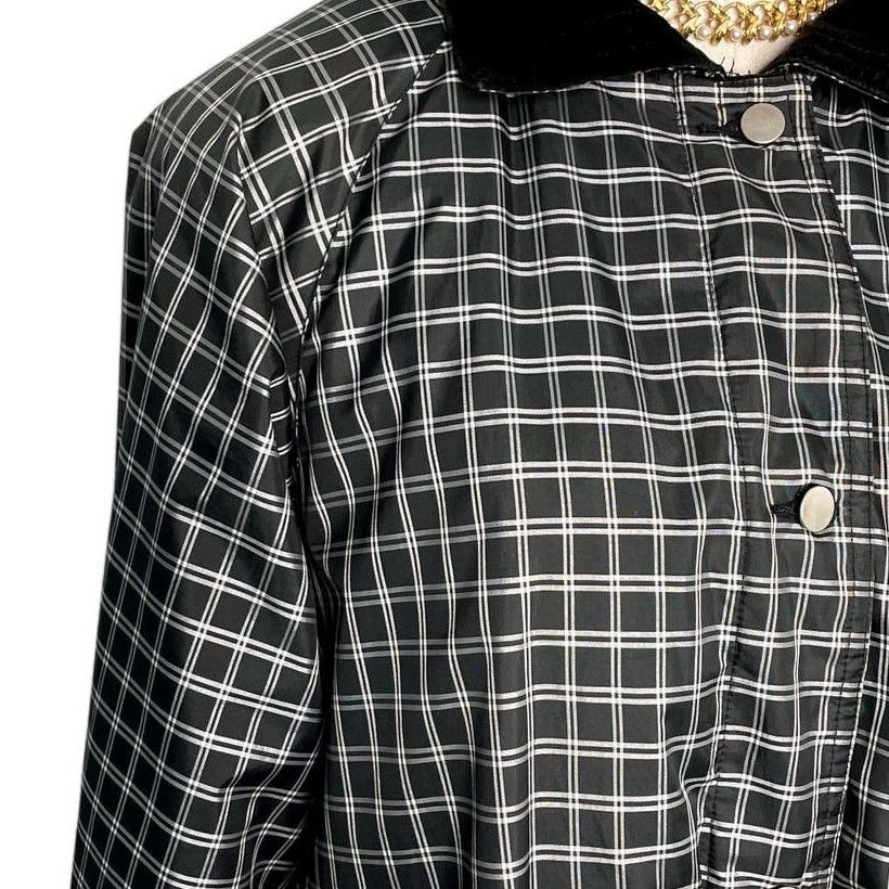 Vintage Vintage JG Hook plaid raincoat removable lining size 10P Size L / US 10 / IT 46 - 2 Thumbnail