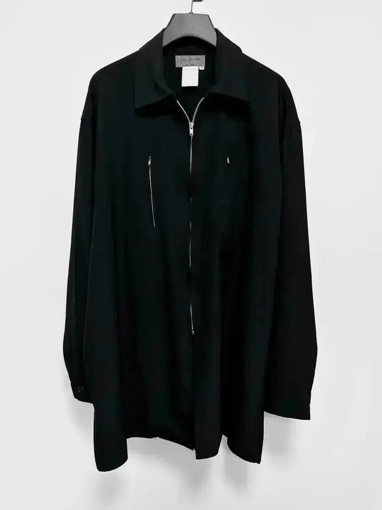 Yohji Yamamoto Yohji Yamamoto Yohji Yamamoto 91AW Runway Zip-up Jacket-25 Size US M / EU 48-50 / 2 - 1 Thumbnail