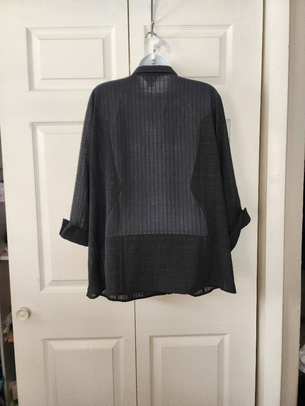 Other Women's CJ Banks Blouse, 1X, Black Size XXS / US 00 / IT 34 - 2 Thumbnail