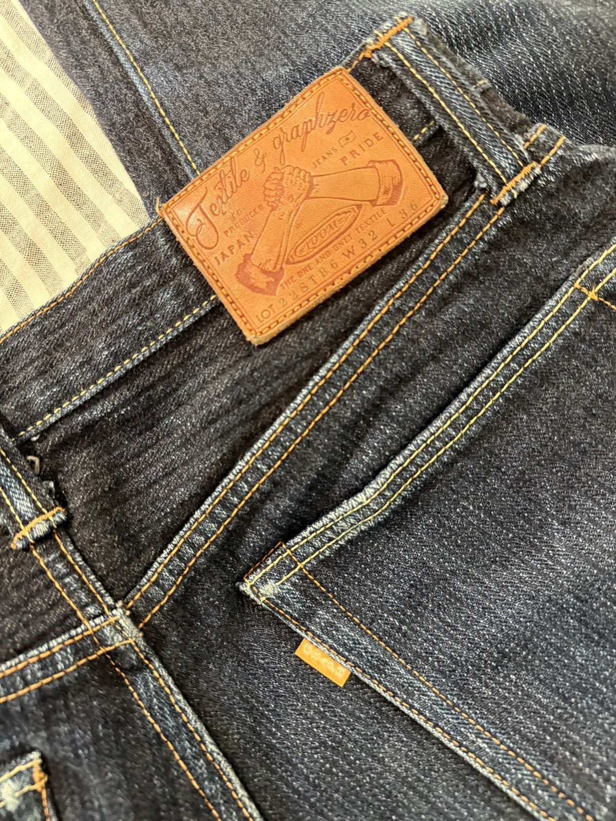 Other Graph Zero Herringbone Straight Denim Size US 32 / EU 48 - 3 Thumbnail