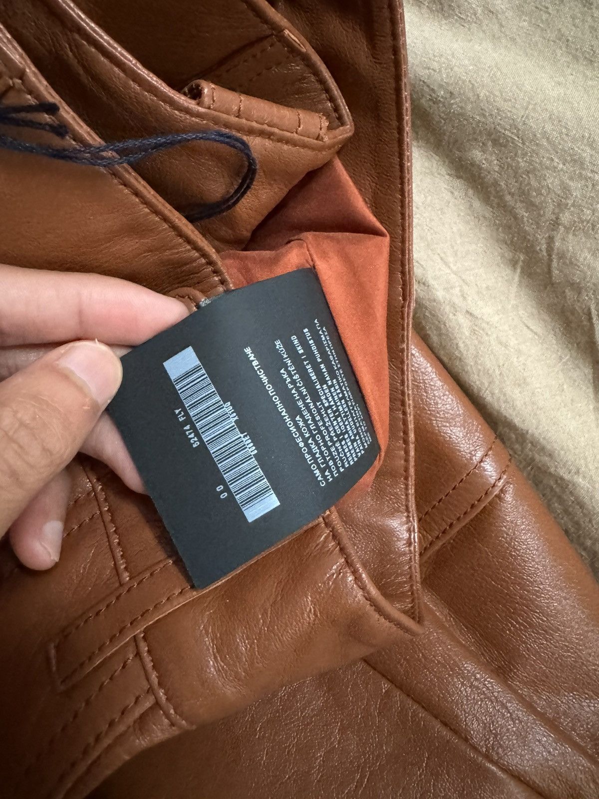Prada Prada F/W 2017 Runway Leather Pants Size 26" / US 2 / IT 38 - 12 Thumbnail