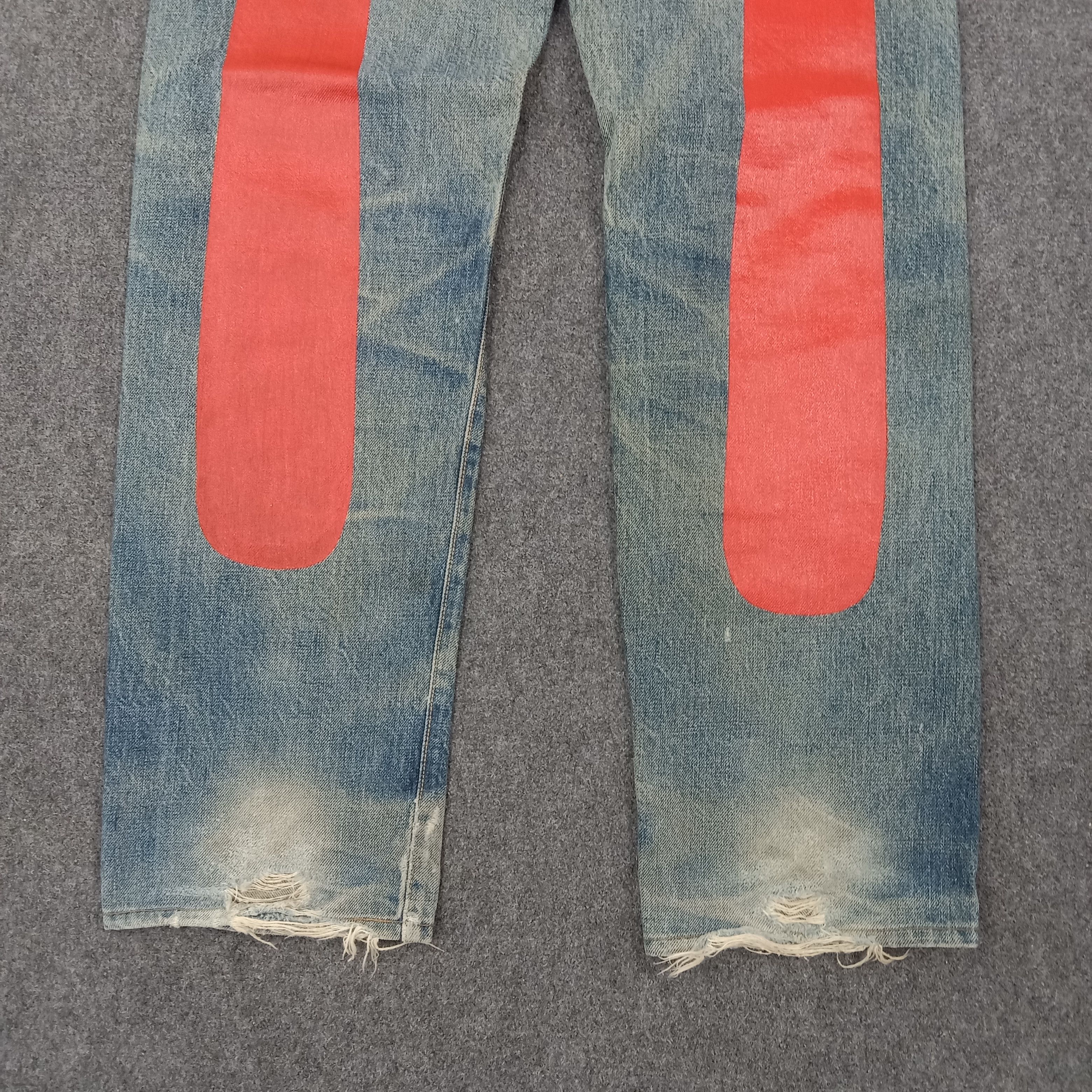 Japanese Brand × Vintage Evis Japanese Brand Daicock Custom Art Jeans Size US 26 / EU 42 - 4 Thumbnail