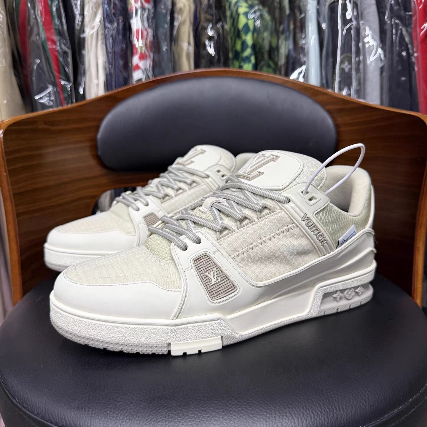 Louis Vuitton LV Trainer SS26 Grey Cement Ski Sneakers K15 Size US 7 / EU 40 - 1 Thumbnail