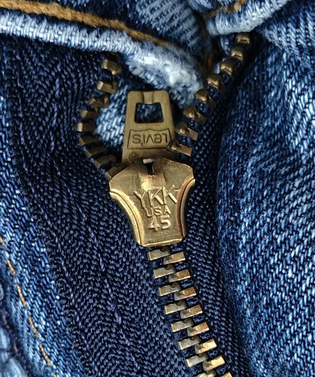 Levi's 80s Vintage Levis 519 Distressed Denim Size US 35 - 10 Thumbnail