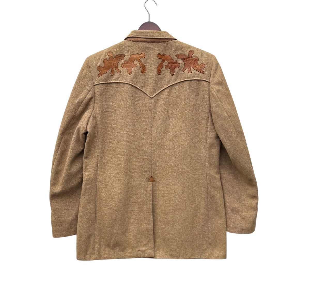 Vintage Vintage Scully Leather Patch Western Blazer Works Jacket Size US S / EU 44-46 / 1 - 2 Thumbnail
