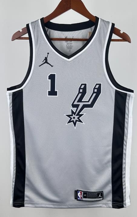 NBA 21 San Antonio Spurs #1 Wembanyama Jersey Size US S / EU 44-46 / 1 - 1 Thumbnail