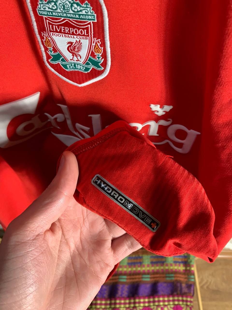 Reebok VINTAGE REEBOK FC LIVERPOOL ENGLAND SOCCER JERSEY RETRO 90s Size US M / EU 48-50 / 2 - 5 Thumbnail