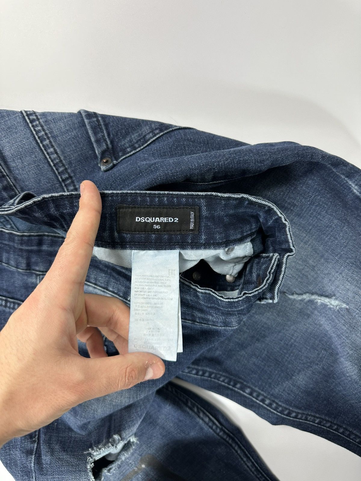 Dsquared2 Dsquared2 Denim Jeans Embroidered Logo Y2K Size US 32 / EU 48 - 9 Thumbnail