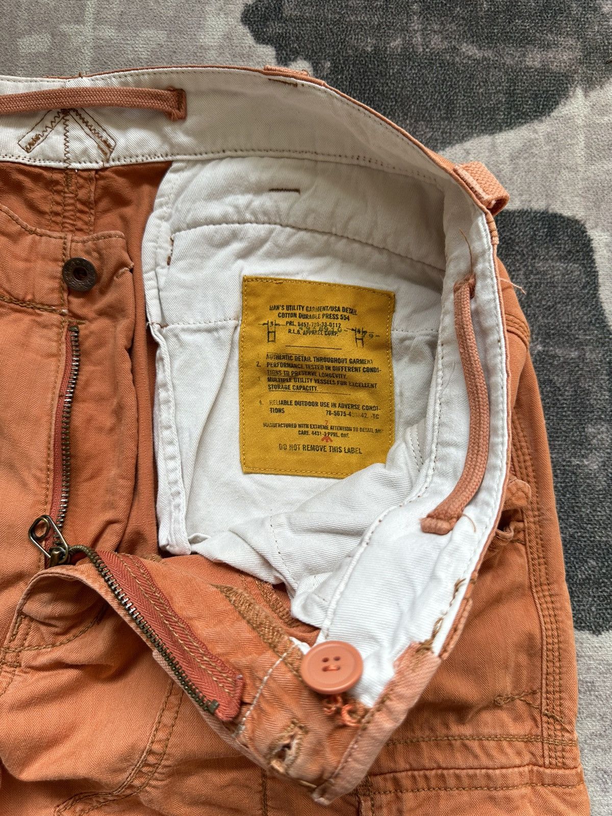 Polo Ralph Lauren 00's Polo Ralph Lauren 067 cargo bondage pant Size US 36 / EU 52 - 11 Thumbnail