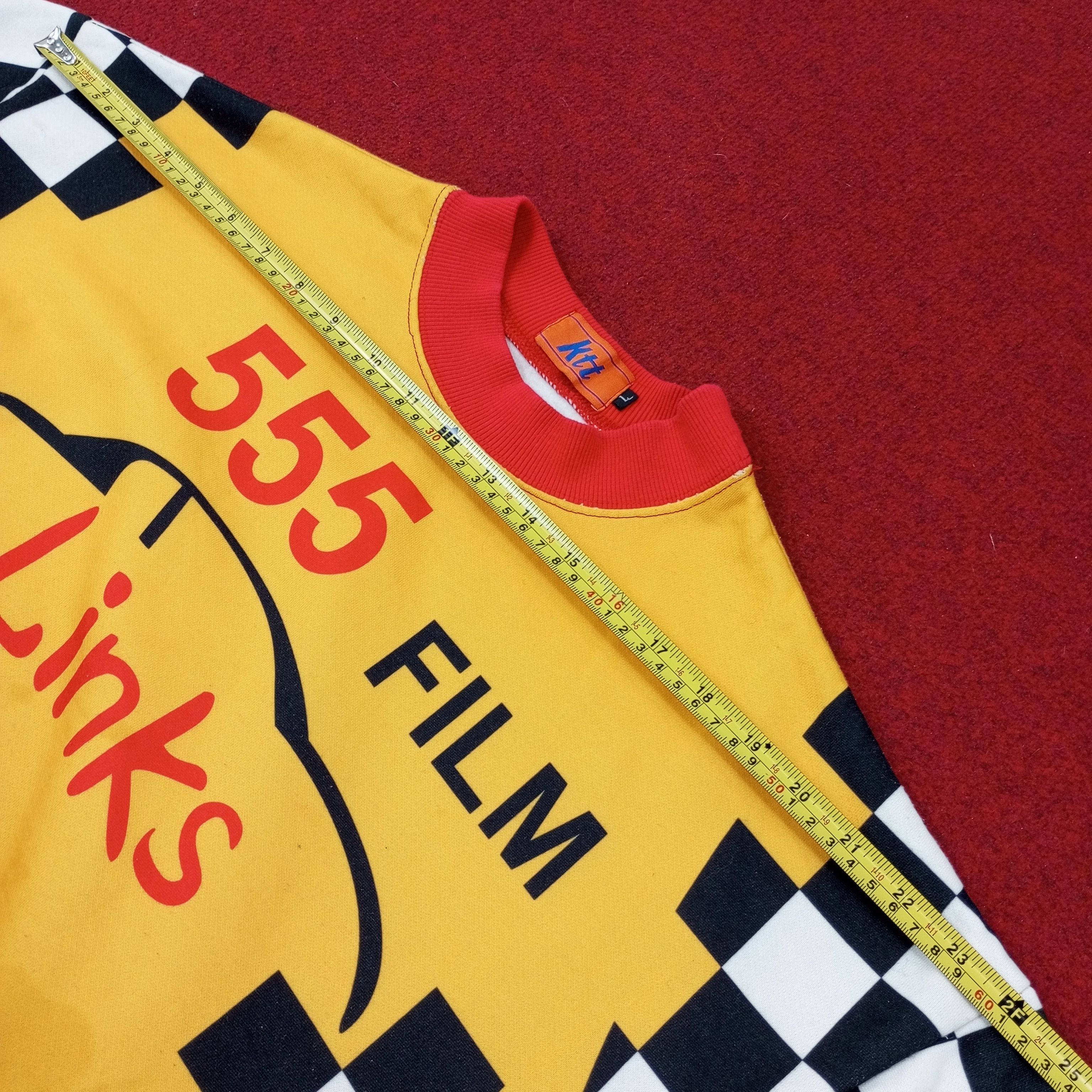Vintage 555 Film Links Sweatshirt c220n5 Size US L / EU 52-54 / 3 - 8 Thumbnail