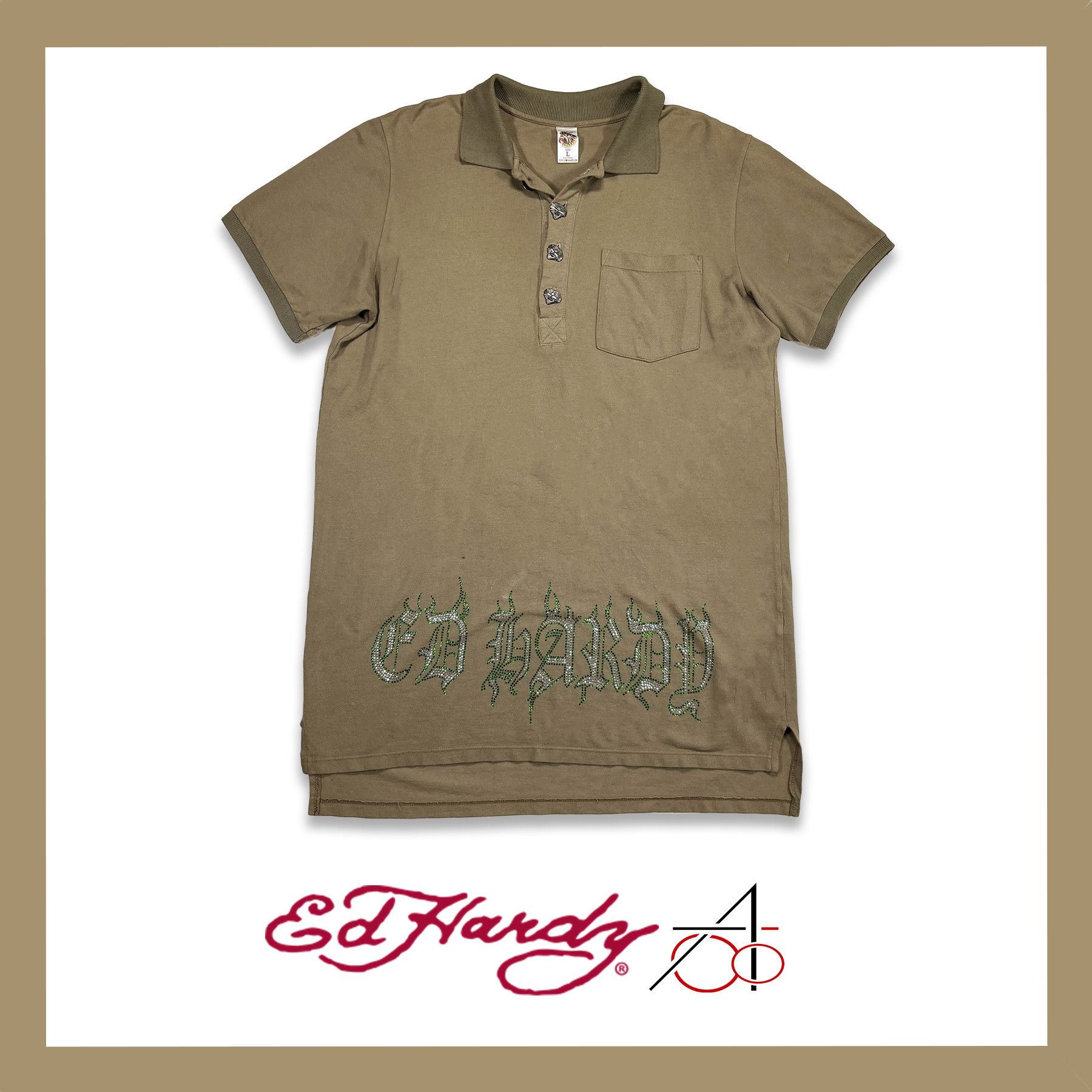 Ed Hardy Ed Hardy Polo • L size Size US L / EU 52-54 / 3 - 1 Thumbnail