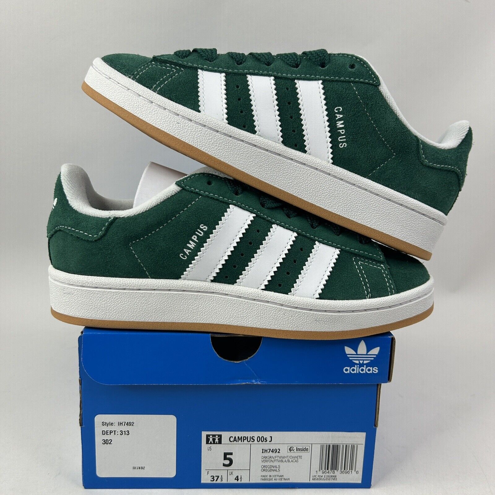 Adidas Adidas Campus 00s Dark Green White 2024 | Grailed