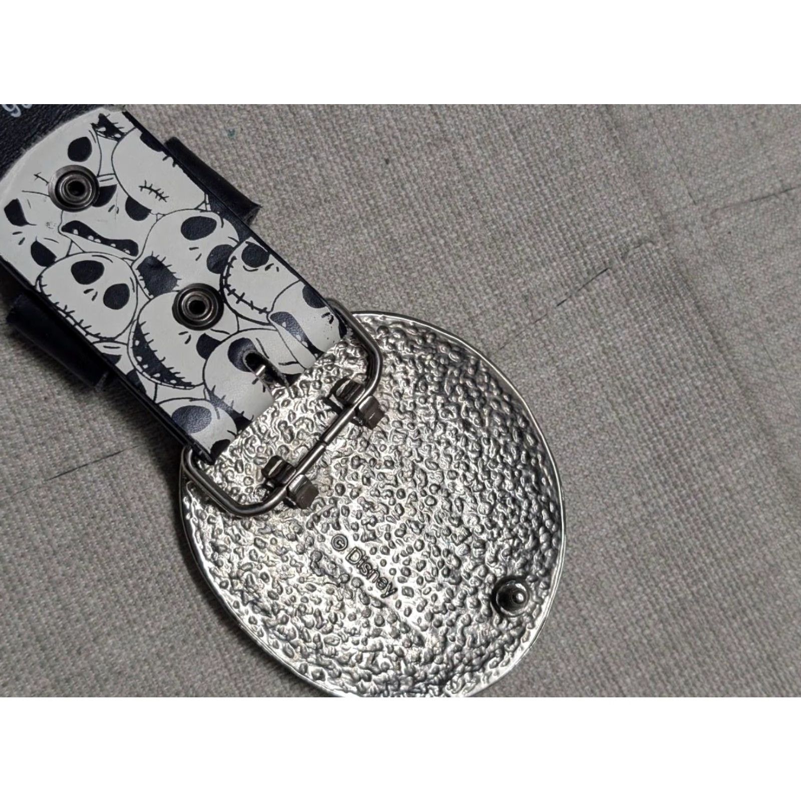 Disney VINTAGE Disney Y2K STUDDED belt 36 bonded leather Western belt Men Mens 36 Nightmare Before Christmas Size 36 - 6 Thumbnail