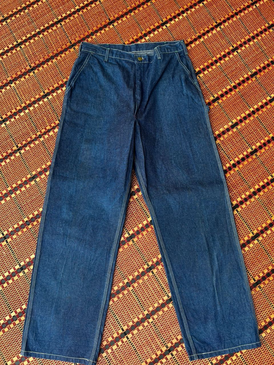 Oshkosh Vtg 60s,70s Oshkosh BGosh Carpenter Denim Size US 33 - 2 Thumbnail