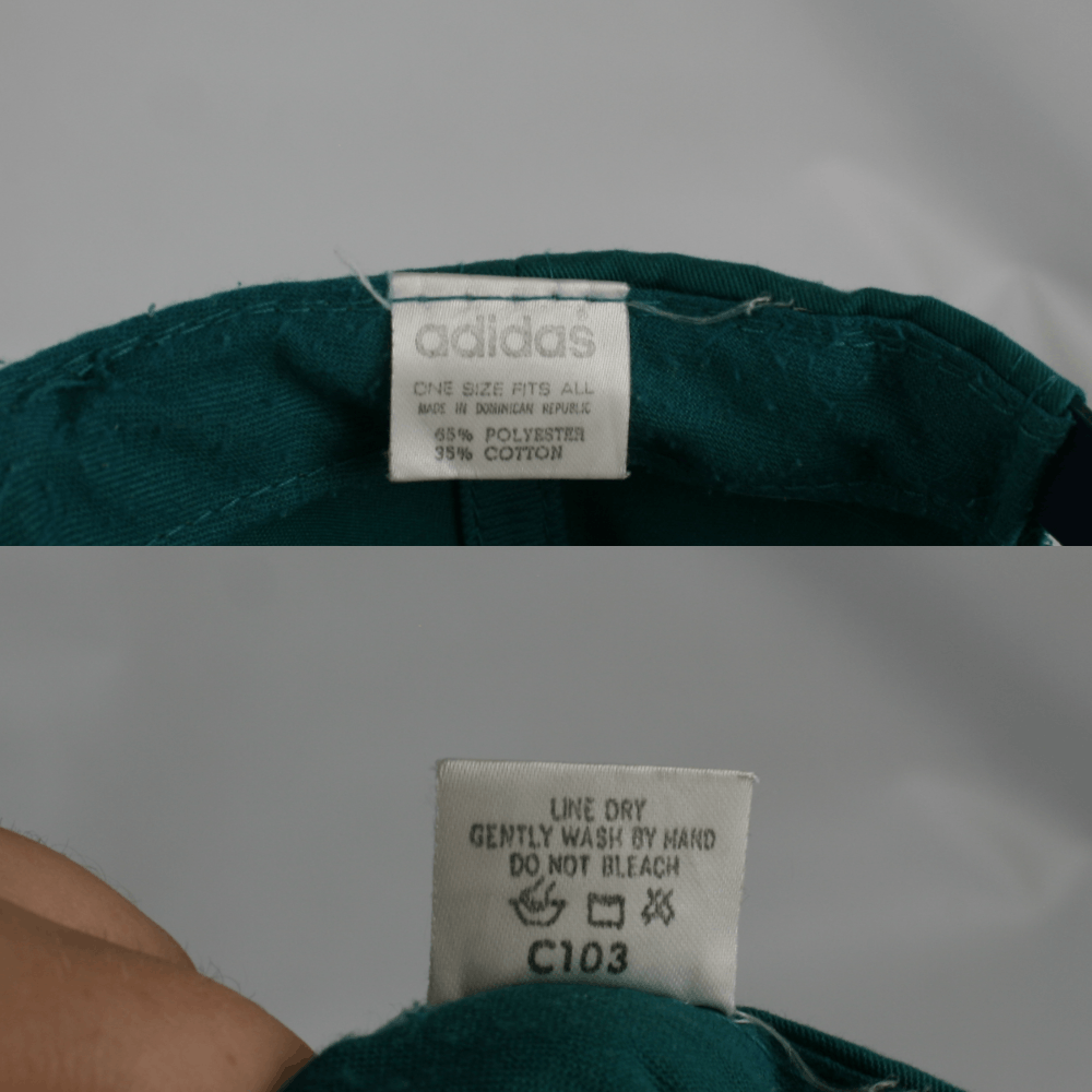 Adidas 90S Big Logo Cap Vintage Size ONE SIZE - 8 Thumbnail