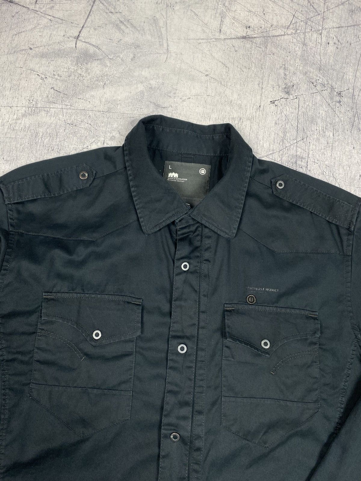 G-Star G-Star RAW Midnight Utility Shirt Jacket Size L Size US L / EU 52-54 / 3 - 5 Thumbnail