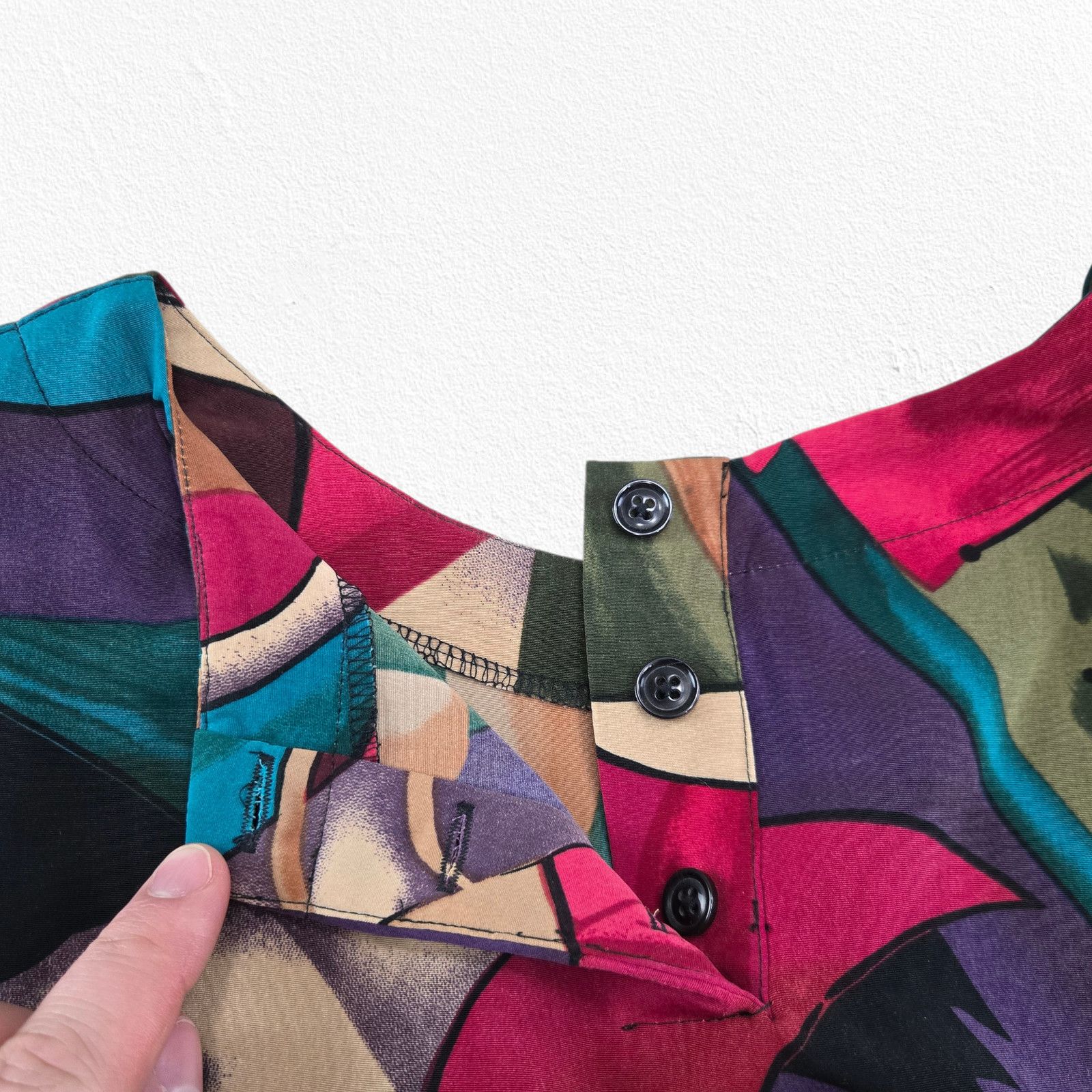 Other Alfred Dunner Abstract Print Blouse Late 90s Size 14 Size XL / US 12-14 / IT 48-50 - 6 Thumbnail