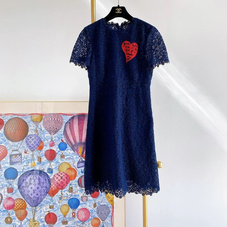 Valentino Valentino Navy blue dress Size XS / US 0-2 / IT 36-38 - 1 Thumbnail