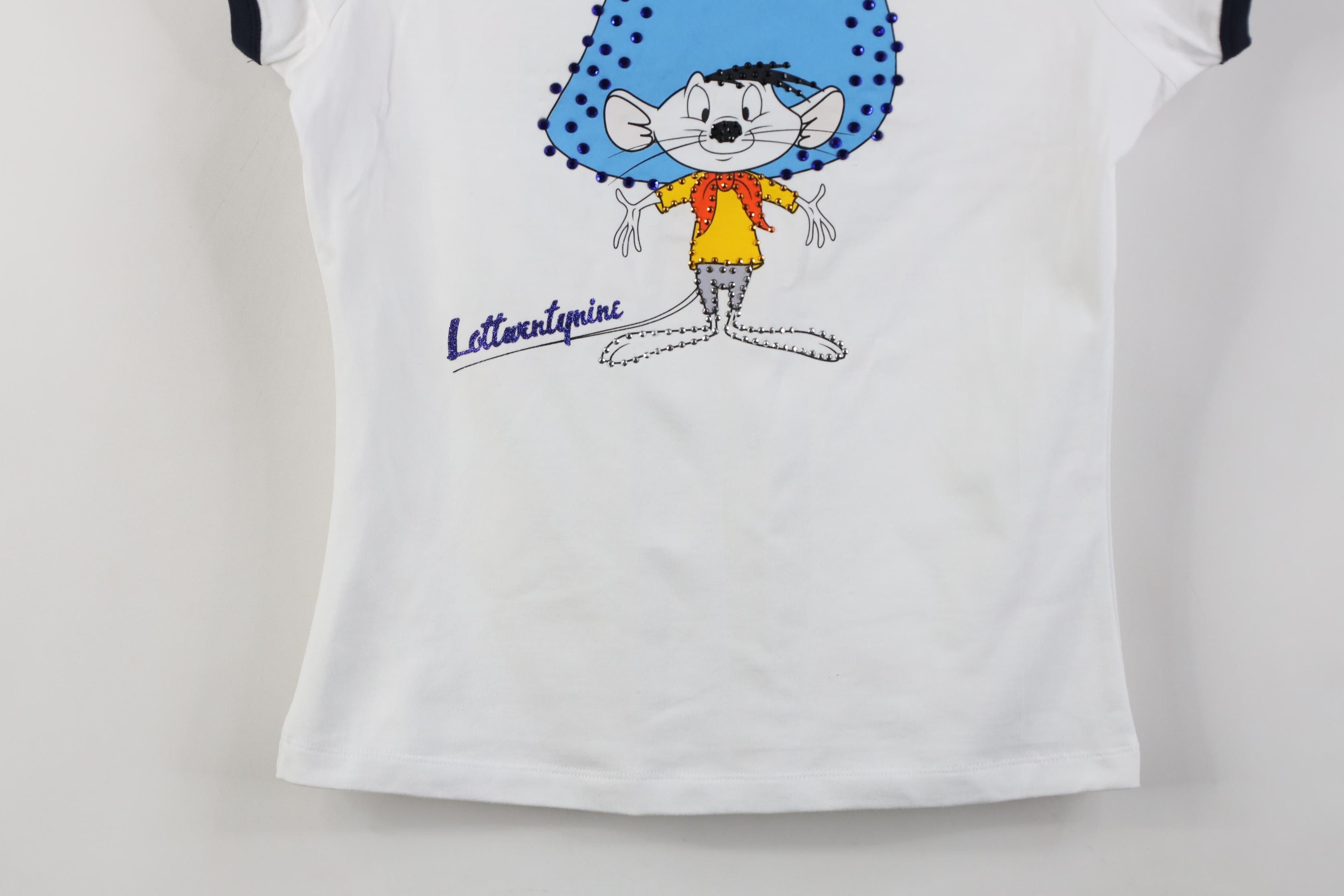 Vintage Deadstock Vintage Lot 29 Looney Tunes Gonzales T-Shirt Size M / US 6-8 / IT 42-44 - 3 Thumbnail