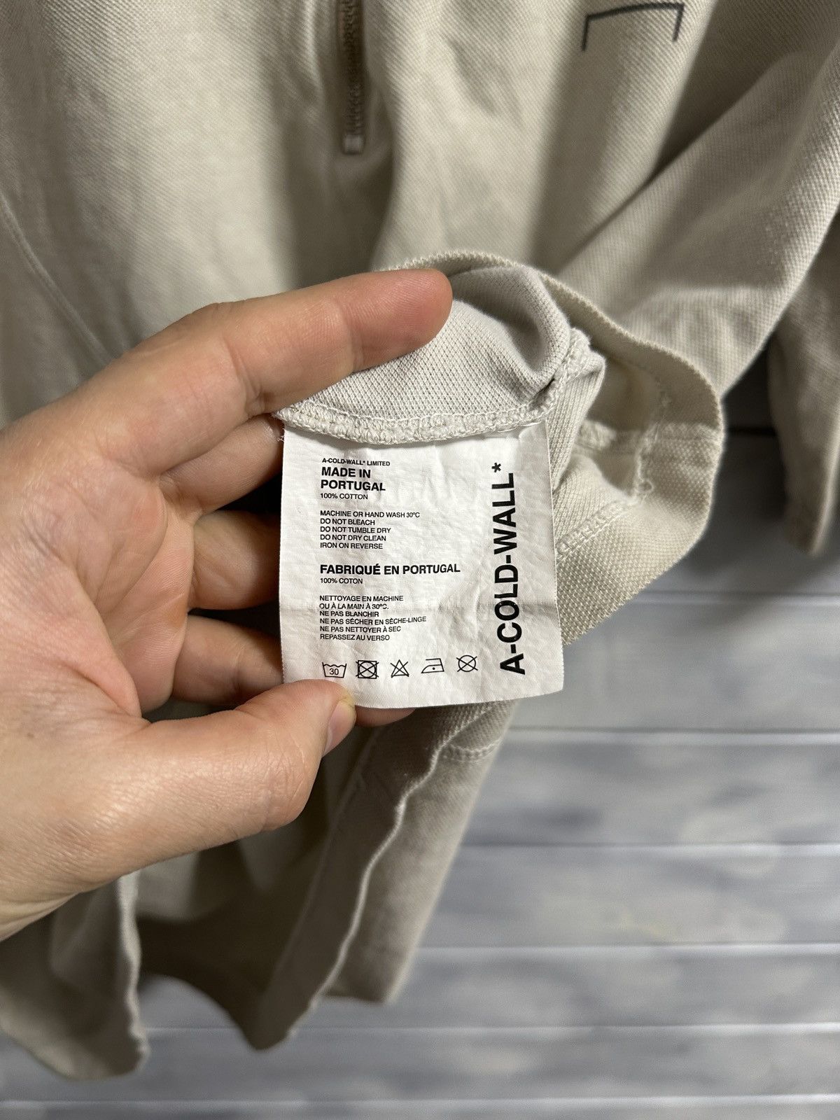 A-COLD-WALL* Rare Polo A Cold Woll Japan Style. Size US XL / EU 56 / 4 - 11 Thumbnail