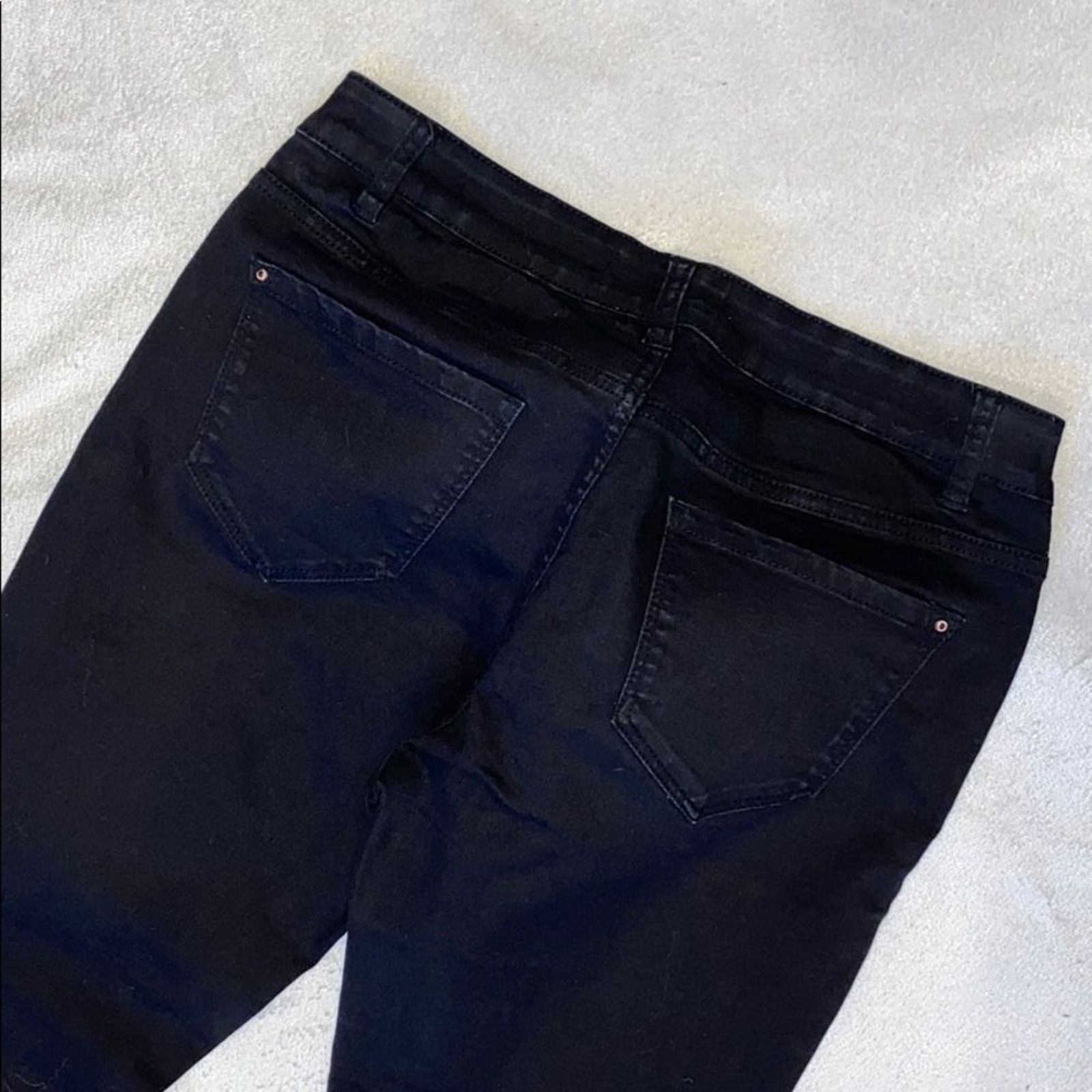 New Look New Look Petite Super Skinny Black Jeans | SZ UK 12/US 8 Size 30" / US 8 / IT 44 - 7 Thumbnail