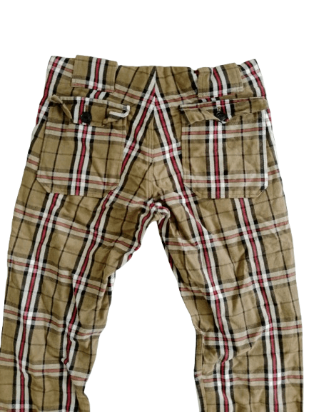 If Six Was Nine × Japanese Brand Vintage Bambino Checkered Bushpants Japanese Brand Size US 29 - 4 Thumbnail