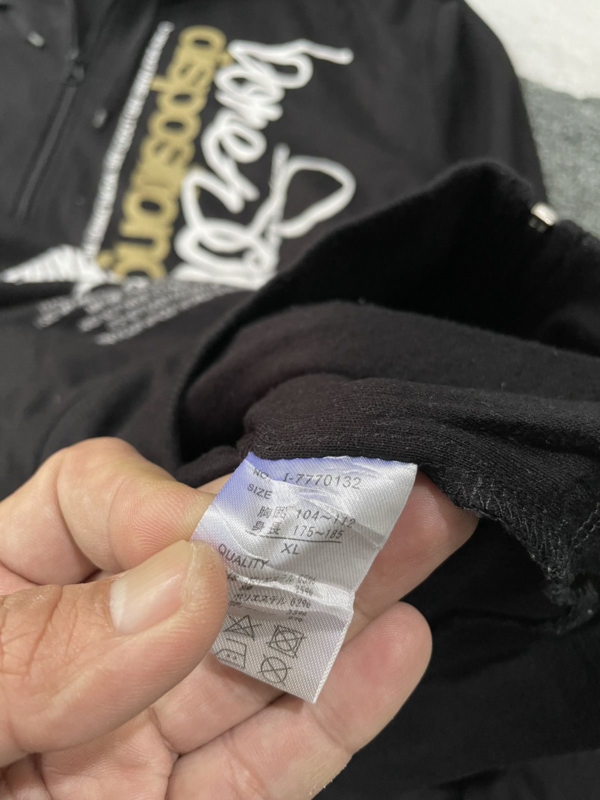 Japanese Brand B ONE SOUL ZIP HOODIE Size US XL / EU 56 / 4 - 9 Thumbnail